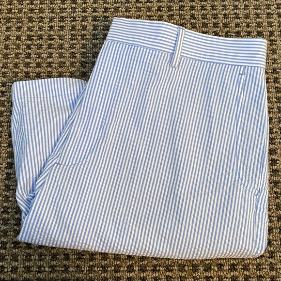 NWOT Bobby Jones Blue/White Seer Sucker Golf Short - Picture 11 of 11